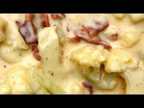 Video: Cómo Cocinar Coliflor Con Tocino