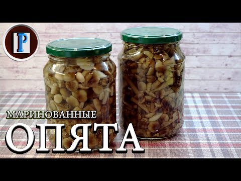 МАРИНОВАННЫЕ ОПЯТА. Рецепт на зиму.