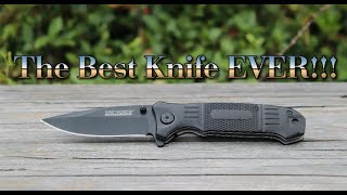 TAC-FORCE TF-778C SPRING ASSISTED BLACK POCKET KNIFE