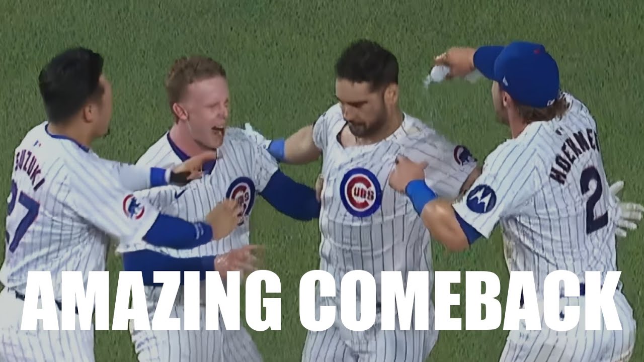Cubs Score 3 in the 9th for a Huge Comeback Win over the Cardinals!!