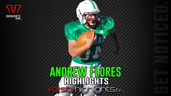 Andrew Flores 2015 Highlights (RB | Pascack Valley...