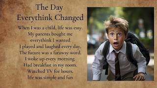 Detalles 📖 The Day Everything Changed | Easy English Story for Beginners 🌟 Actualización