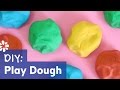 How to make play dough  easy no cook recipe  sea lemon