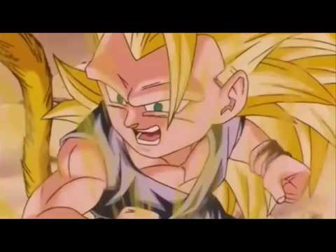 Dragonball GT   Kid Goku SSJ3 Vs Baby Vegeta