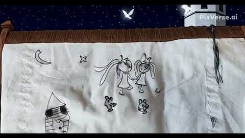 PixVerse V5 Image Text 360P Two longeared char