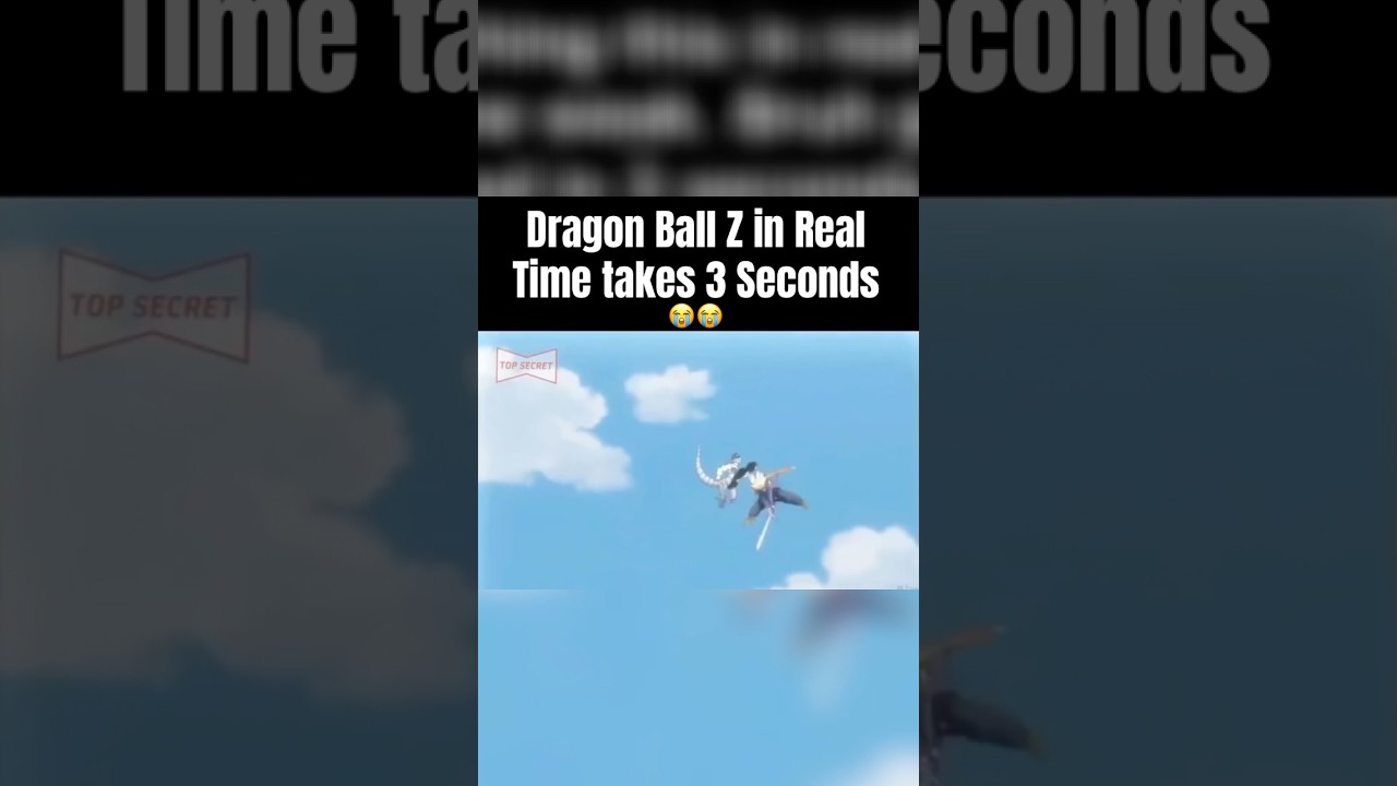 Future Trunks vs Frieza in Real Time is actually insane 