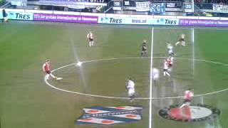 Sc heerenveen fans zingen feyenoord lied na de 2-0