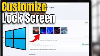 How To Customize Windows 11 Lock Screen