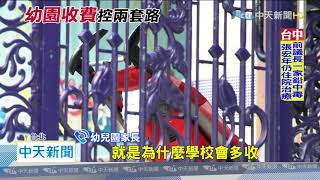 20200730中天新聞　扯！　超收近10萬學費？！　內湖私幼遭爆「作假帳」