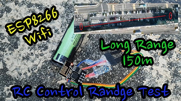 [M2M Hacks] ESP8266 Wifi Transmitter Range Test (feat. Access Point Mode)