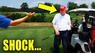 TRUMP SUFFERS GOLF COURSE MELTDOWN!
