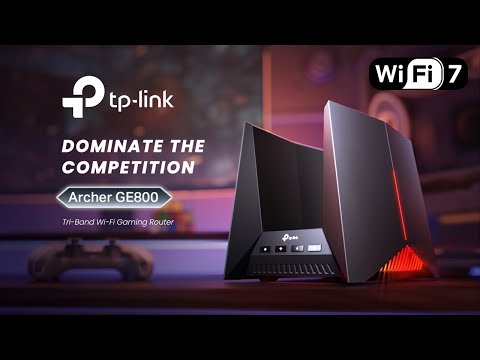 TP-Link | Archer GE800 | BE19000 Tri-Band Wi-Fi 7 Gaming Router