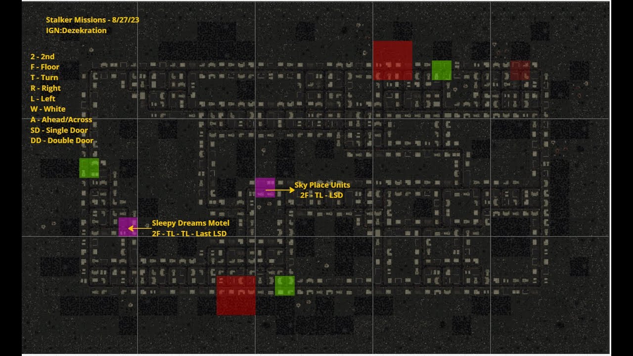 Dead Frontier 2 Stalker Mission Map Creation Guide Using Miro YouTube