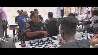 Chess tournament in Harlem bridges gap between youth and NYPD