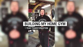 MY HOME GYM, the transformation, and Craigslist workout equipment !