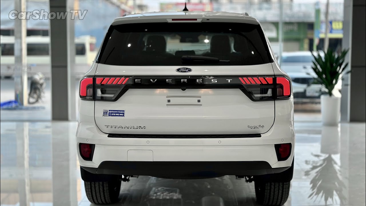 Ford Titanium Rear New Ford Everest Titanium ( 2024 ) - 2.0L 7Seater Luxury SUV | Interior ...