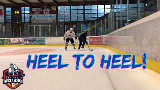 Hockey Powerskating Heel to Heel Move!