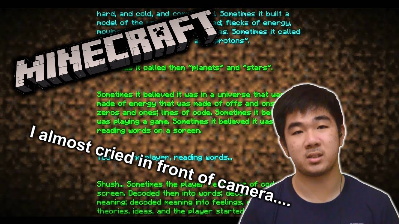 [REUPLOAD] Gavin Liuranium reacts to Minecraft End Poem