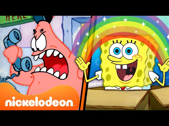 SpongeBob | Kutipan-Kutipan SpongeBob yang Bersemayam di Kepalaku 🌈  | Nickelodeon Bahasa class=