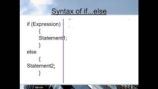 Control statements part 2