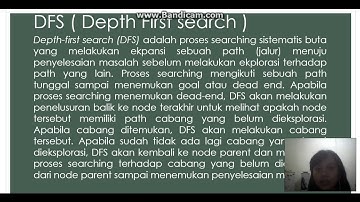 KECERDASAN BUATAN - DFS ( Rezka Afriyanti-1144082-D4TI3B)