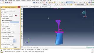 Famous #ABAQUS Tutorial Dynamics of a Turbine Fan Blade of an Aircraft Jet Profile