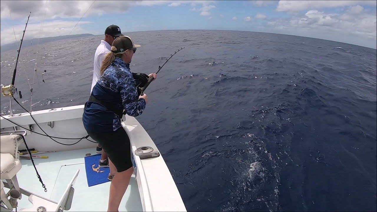 GRANDSLAM FISHING CHARTERS (Oahu, Hawaii North Shore) YouTube