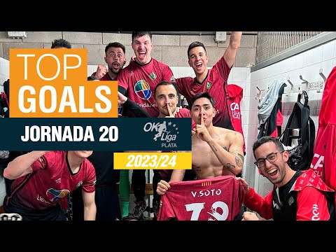 🏒 🥅 GOLS: OK LLIGA PLATA 2023/24 - JORNADA 2️⃣0️⃣