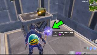New Secret Temple Vault key in Fortnite chapter 7 season 4