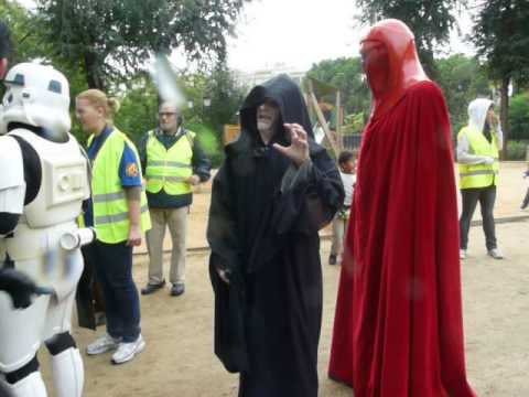 la guerra de las galaxias episodio 7 DESFILE DE STAR WARS OFICIAL 4 DE NOV BCN!!! POR KIRA