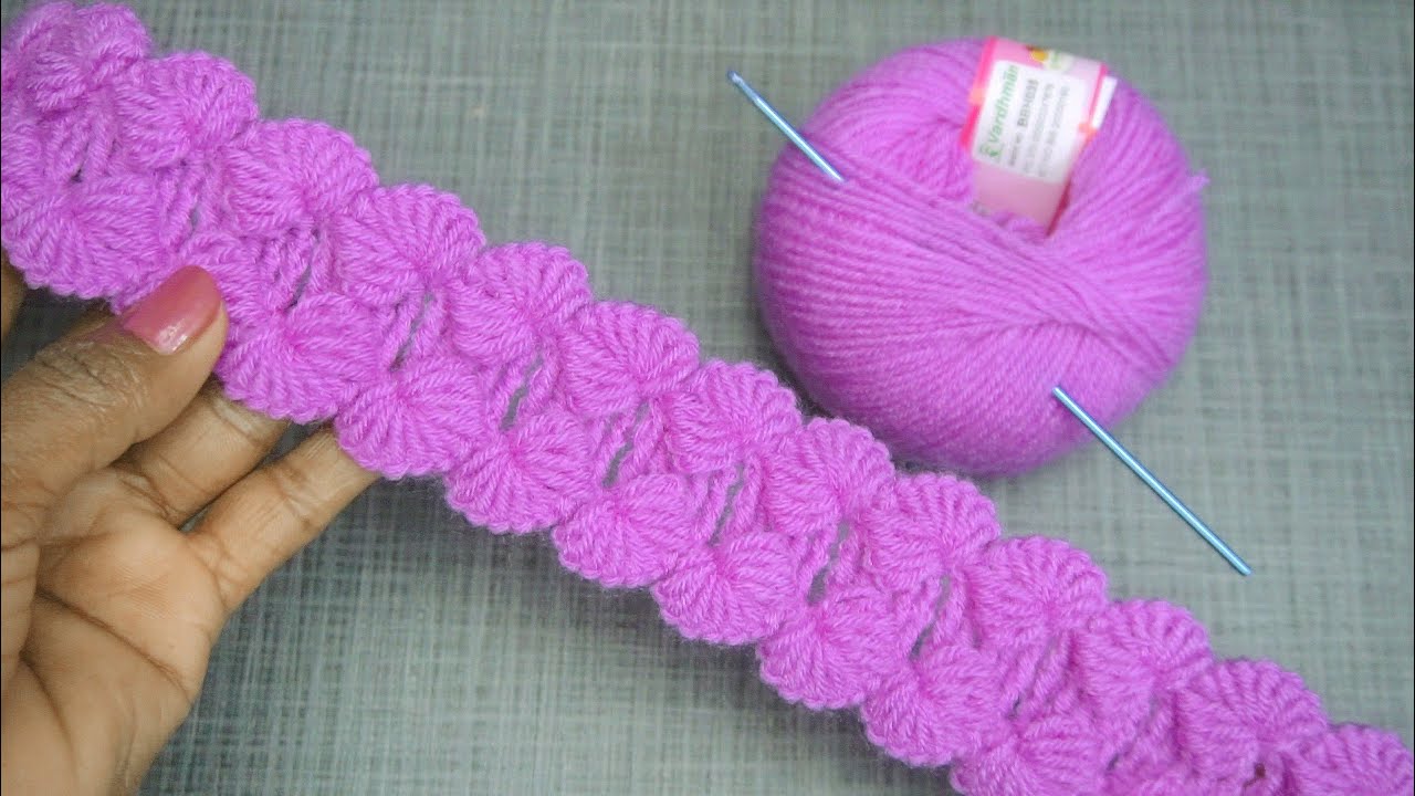 Beautiful pattern design | Toran patti design | Crochet pattern | Jhalar Patti | Woolen Lace