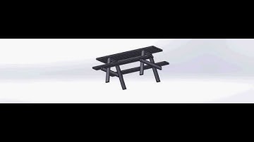 weldment bench-solidworks