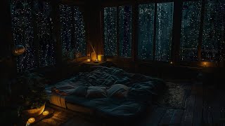 Rain Sounds for Sleep  Quiet Night in the Forest  Nature's Lullaby Brings Sleep