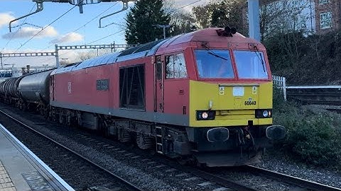 Class 60 | 60040 ‘The Teritorial Army Centenary’ | DB Cargo UK | Tilehurst | 24/11/23