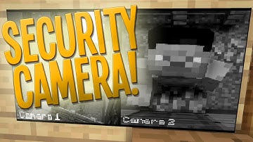 HOW TO MAKE A CCTV SECURITY CAMERA & MONITOR! | Mine-imator Tutorial