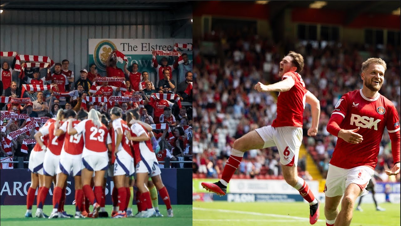 TO 0 GOALS AT THE EMIRATES TO 6 GOALS AT THE VALLEY