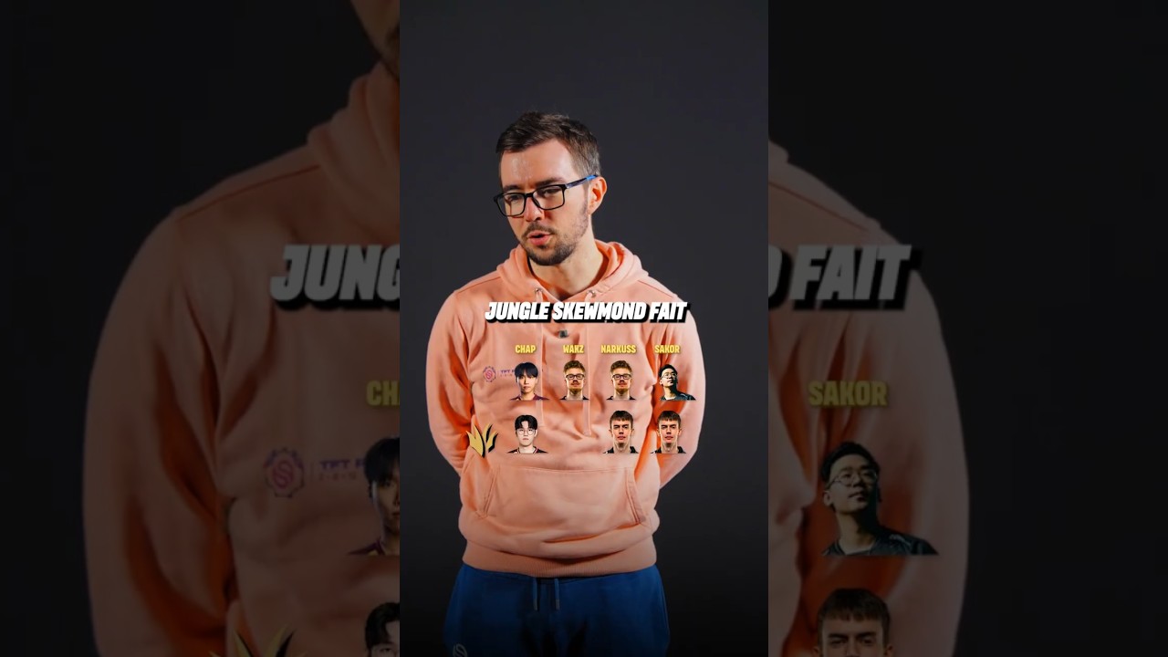 🚨 TOP 5 des joueurs de League of Legends (actuellement) #solary #lfl