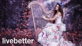 Música de Harpa Relajante para Soñar y Descansar | Musica de Fondo de Fantasia para Leer