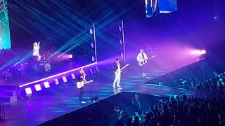 The Vamps We Don't Care and Tristan drum solo Glasgow Four Corners Tour 11th May