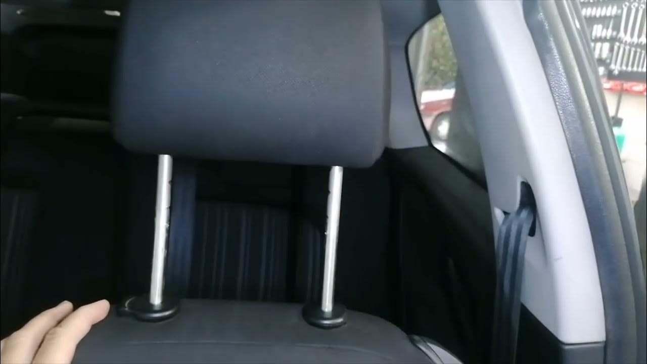 Fiat Evo Punto How to Remove Headrest YouTube