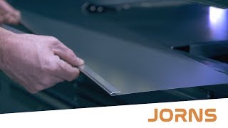 Jorns JB bending machine: Precise hems thanks to unique technology