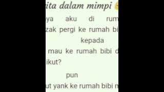 CERITA BAPER *Ada cerita dalam mimpi*😆😂🤣❤️