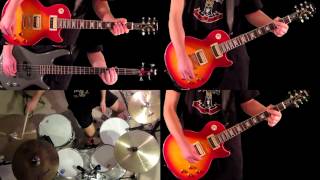 Paradise City Guns N' Roses Guitar Bass and Drum Cover chords