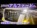 【30系後期アルファード 2.5S C pkg】新車購入走行500キロ モデリスタエアロ メーカーオプションナビ サンルーフ フリップダウンモニター デジタルインナーミラー オットマン JBL etc