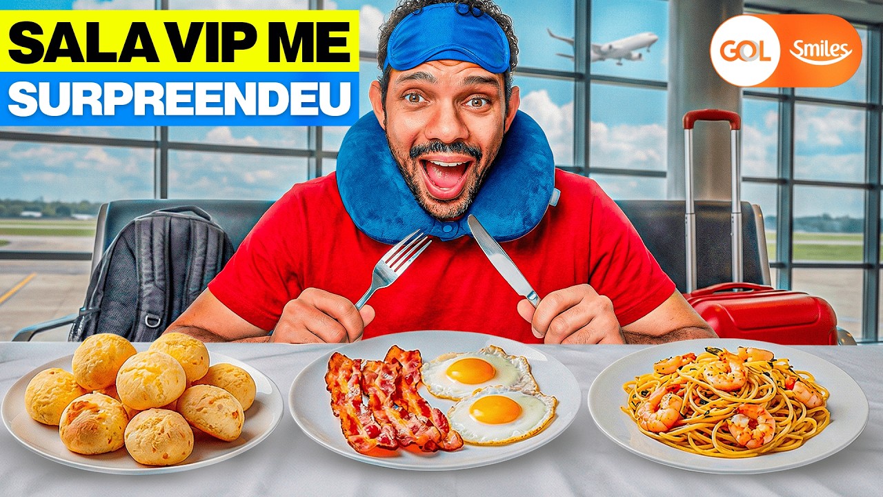 Como é a Sala Vip da Gol Smiles em Guarulhos?
