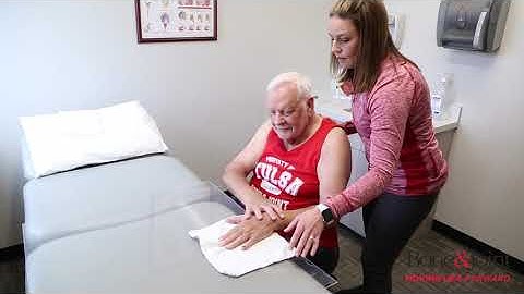 Table Slide Exercise for Total Shoulder Surgery Recovery