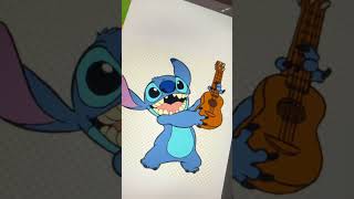 Cómo sería Stitch si fuera humano? #stitch #disney #cartoon #art #liloystitch #hawaii