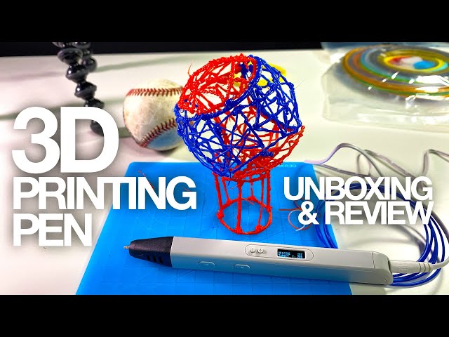 3D Printing Pen Unboxing & Review - MYNT3D Professional Printing