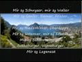 Stiller Has - Walliselle (mit Lyrics)