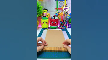 رف بالكرتون تحففه اختراع Shorts Diy Recycling Craft Art Ideas Fwp 